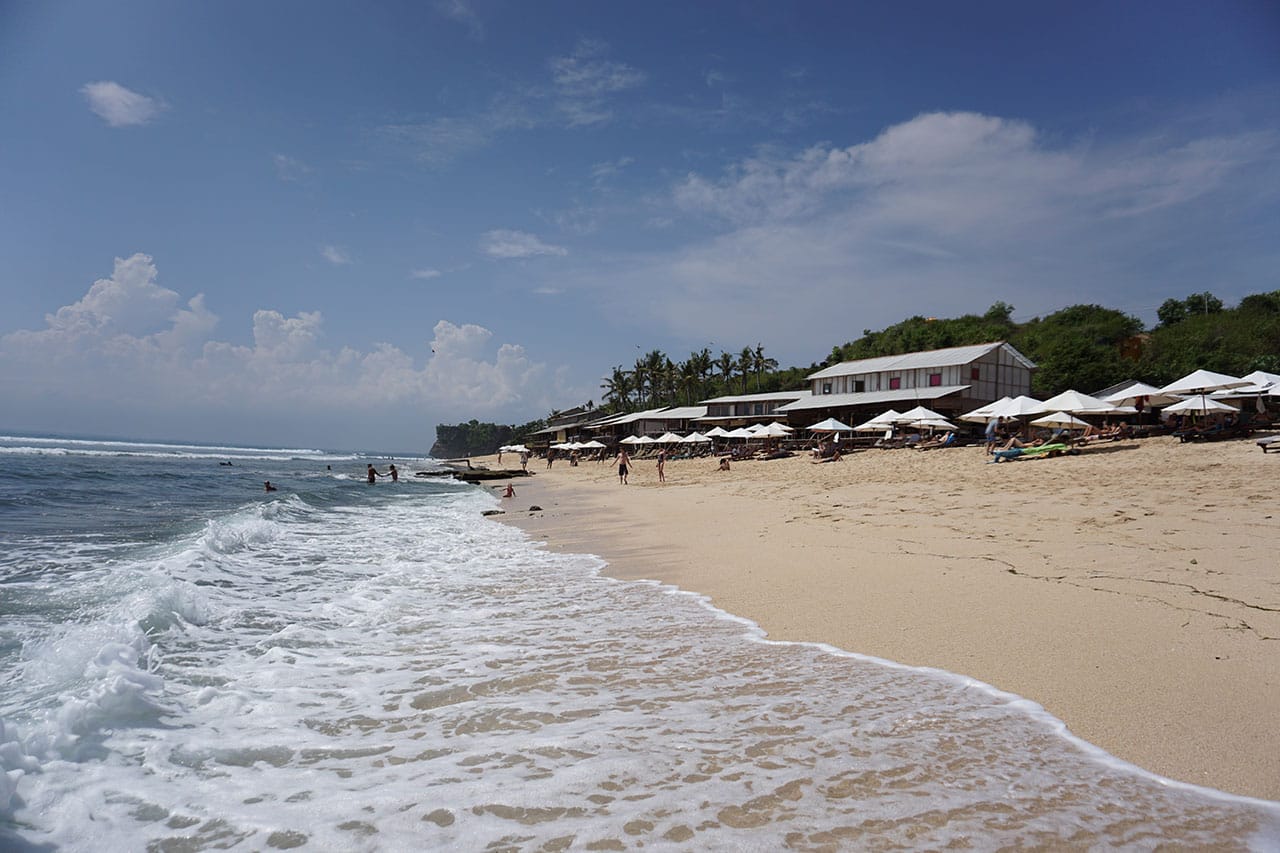 Balangan Beach en el sur de Bali