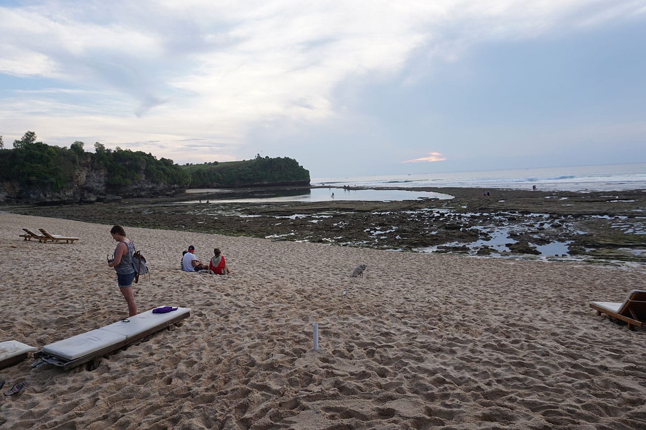 Balangan Beach en el sur de Bali