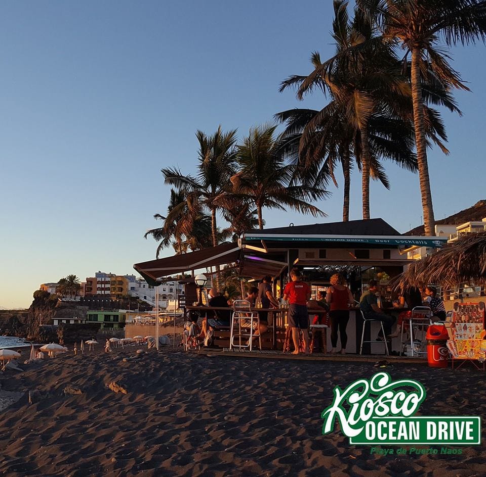Kiosco Ocean Drive en Puerto Naos