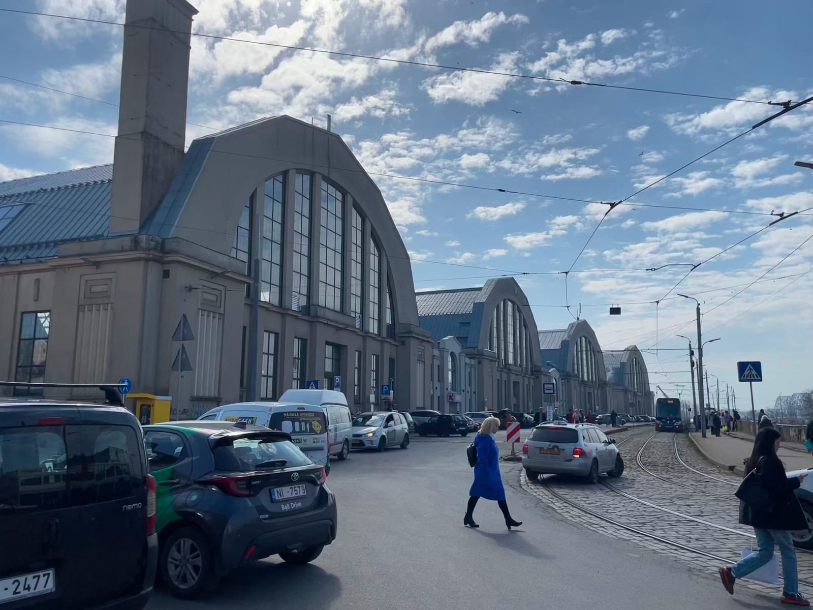 Zentralmarkt Riga in den alten Hallen
