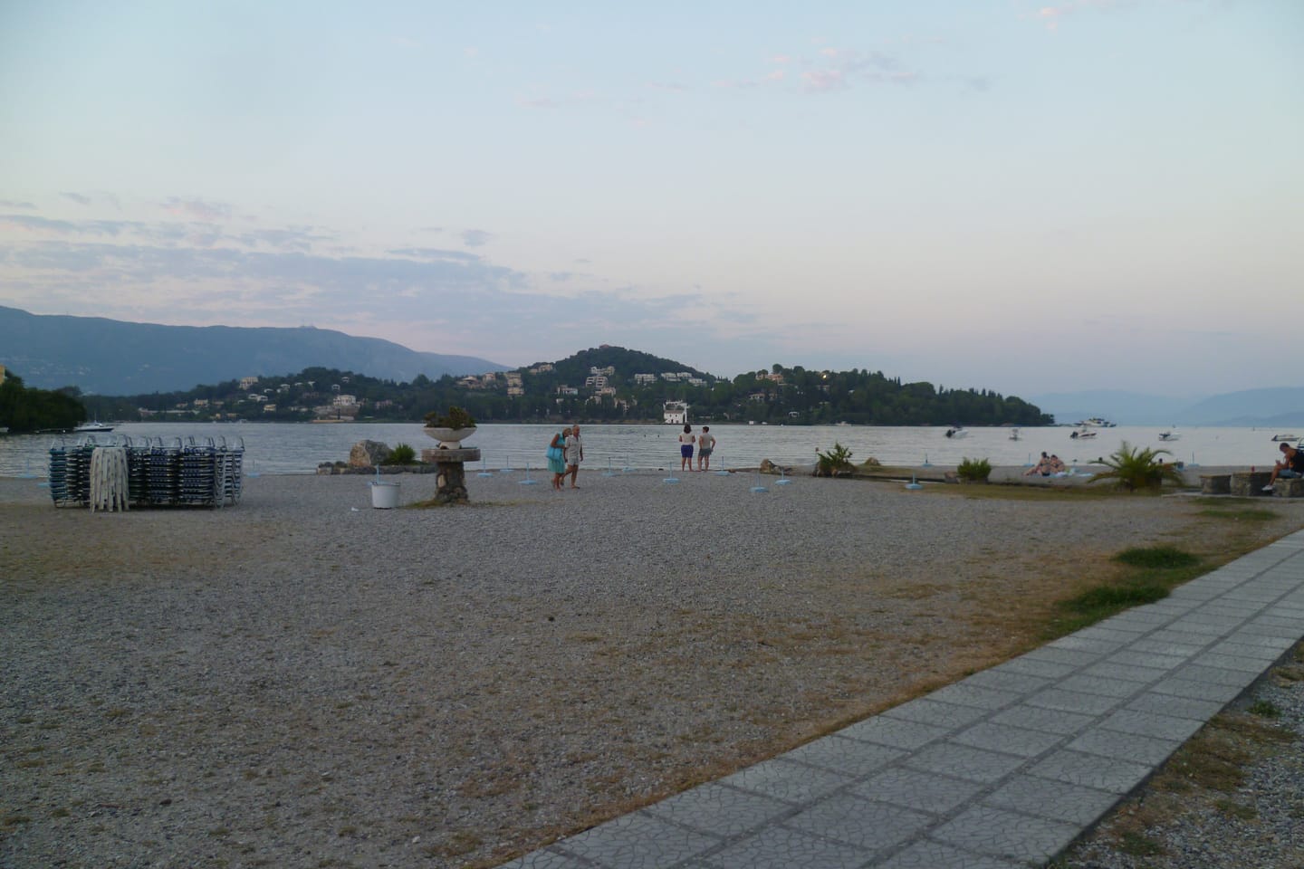 Playa cerca de Gouvia